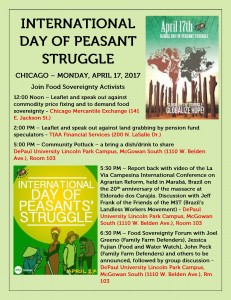 INTERNATIONAL DAY OF PEASANT STRUGGLE